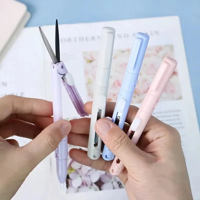 Art Craft Stationery - Forbici Multifunzione 2 in 1 Pieghevoli