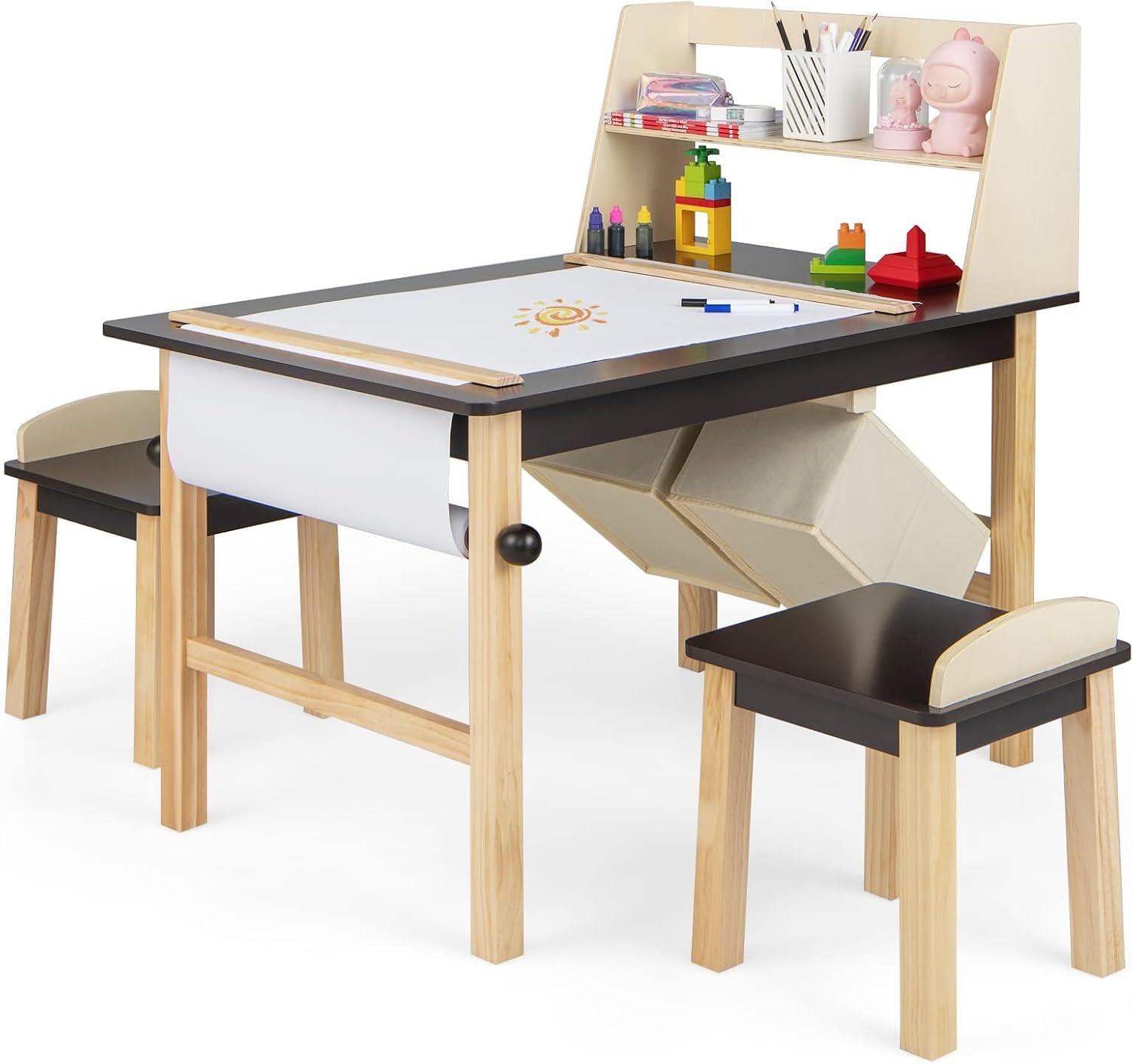 Art Craft Toddler - Set Tavolo e Sedie per Bambini,