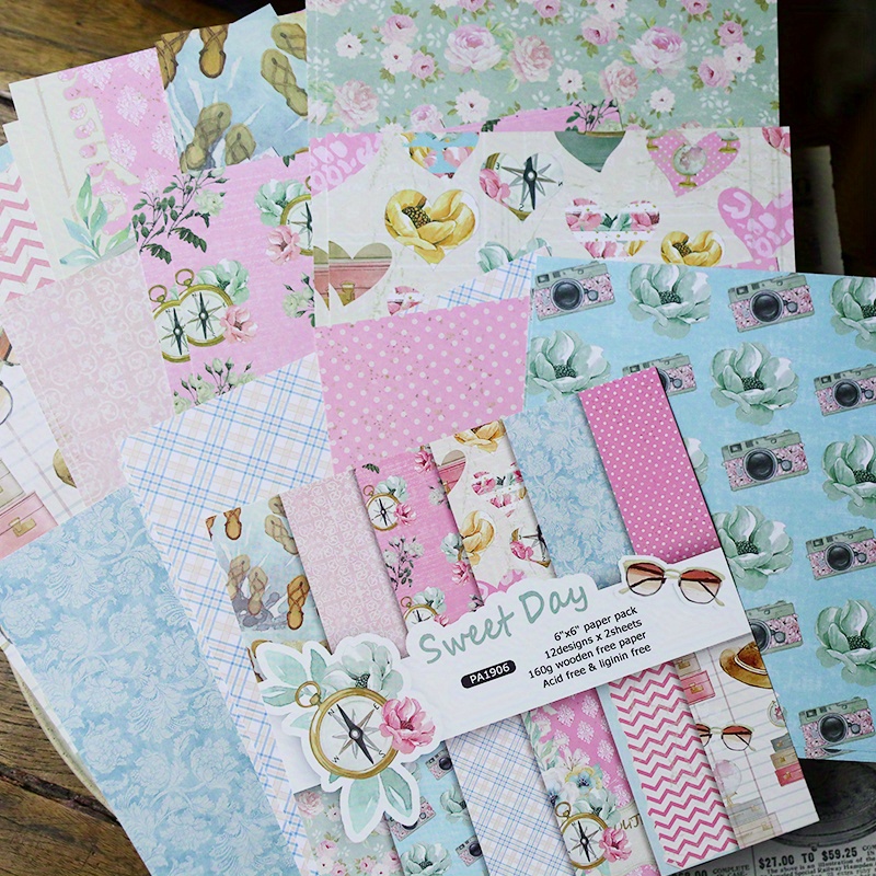 Art Craft Background - Sweet Day Craft Paper Pads Art