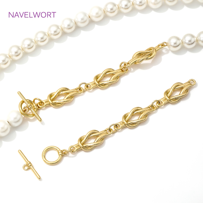 Art Craft Ideas - Chiusure OT placcate in oro 18