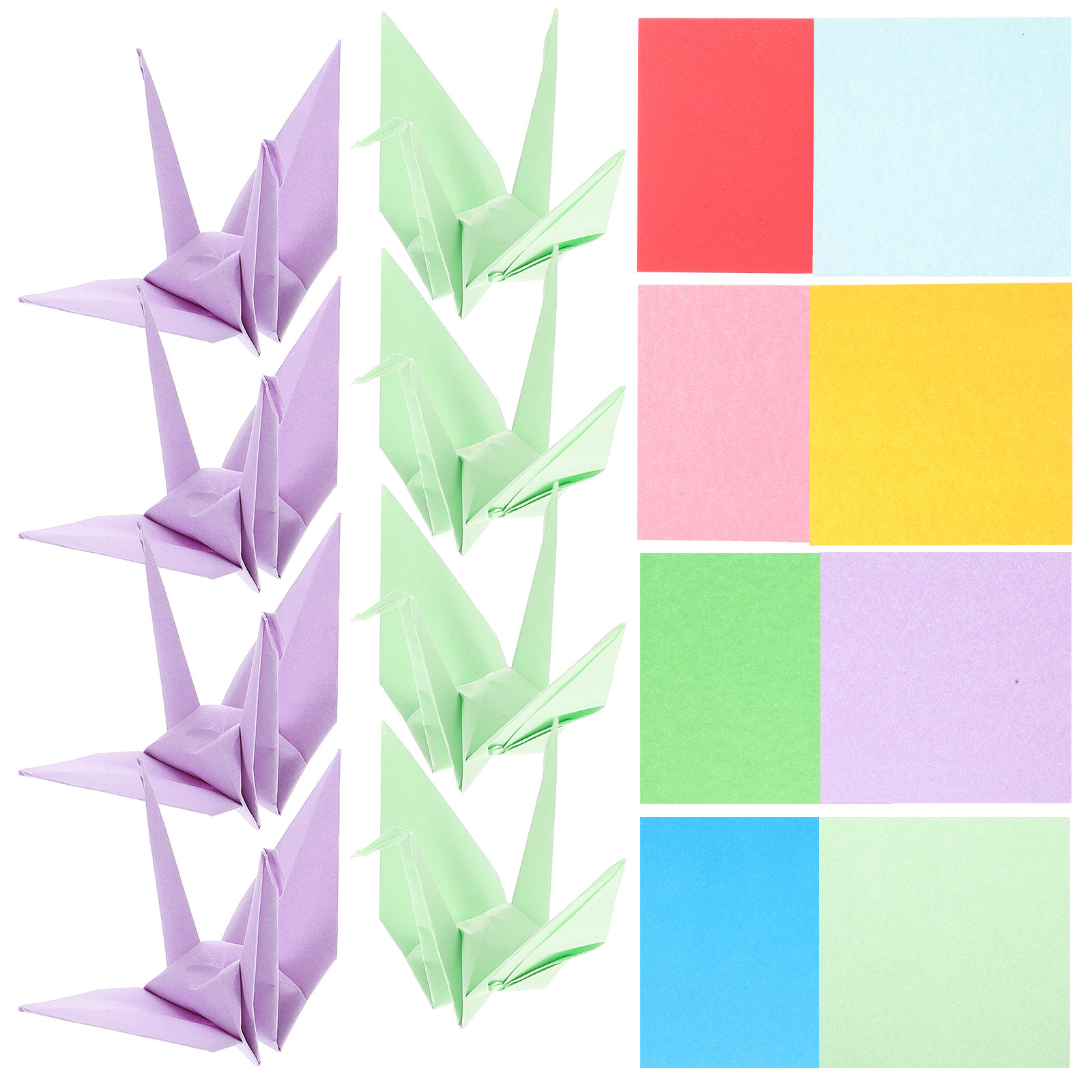 Art Craft Stationery - 100 Fogli di Carta Colorata Brillante