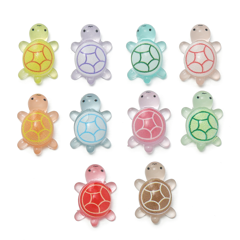 Art Craft Resin - 10 pz/lotto Mini Resina Tartarughe di