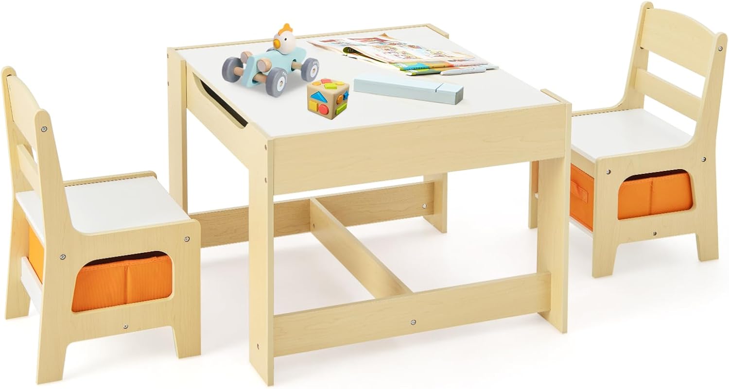 Art Craft Toddler - Set Tavolo e Sedie per Bambini,