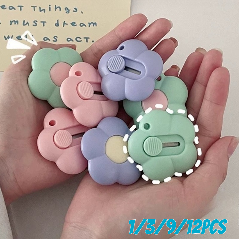 Art Craft Stationery - Coltellino Artistico con Motivi Floreali, Mini