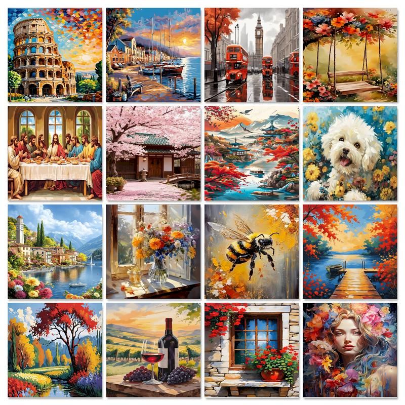 Art Craft Picture - CHENISTORY Dipinto con i numeri Paesaggio