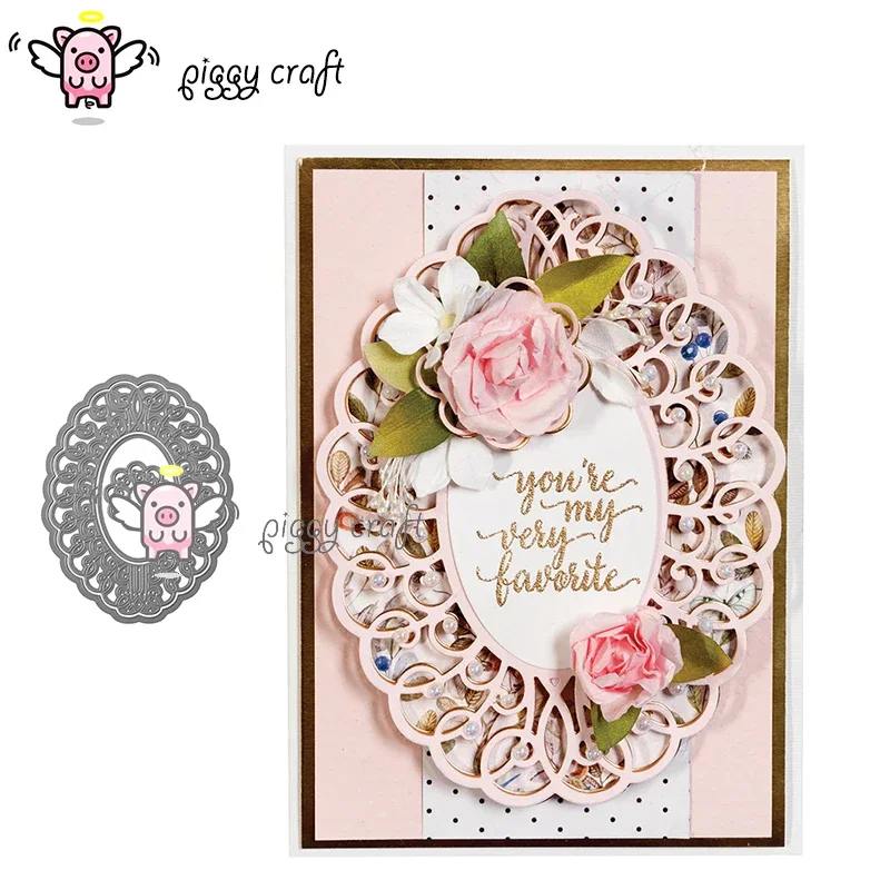 Art Craft Background - Piggy Craft - Fustelle in metallo