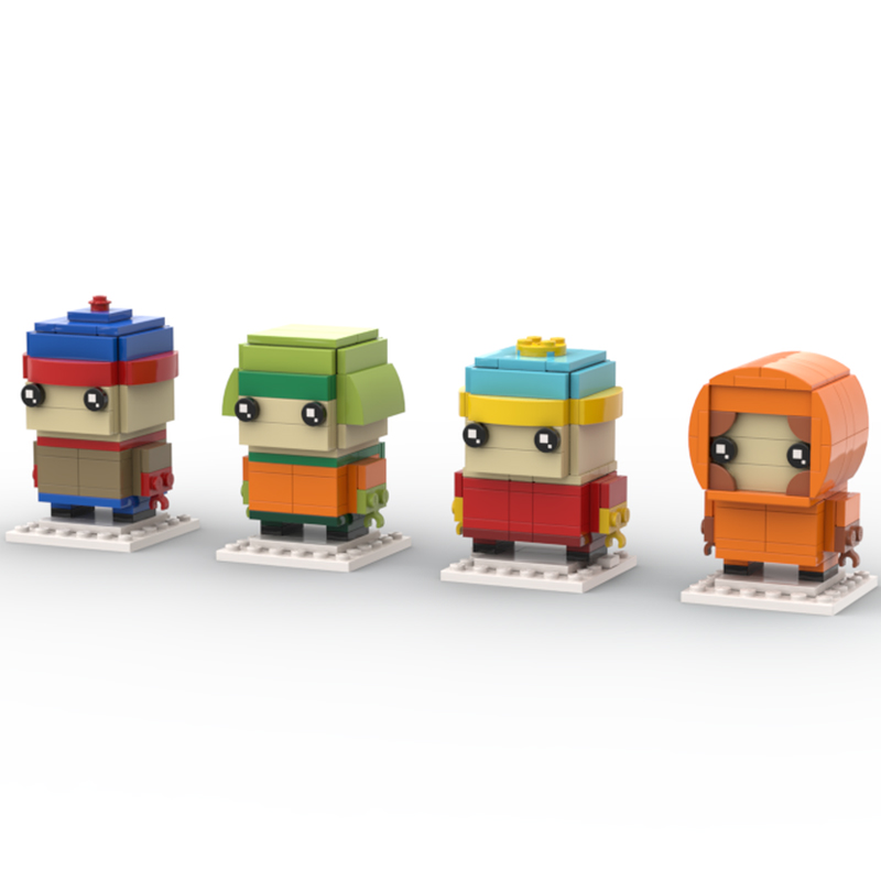 Art Craft Christmas Ideas - 336 pezzi MOC South Park BrickHeadz,