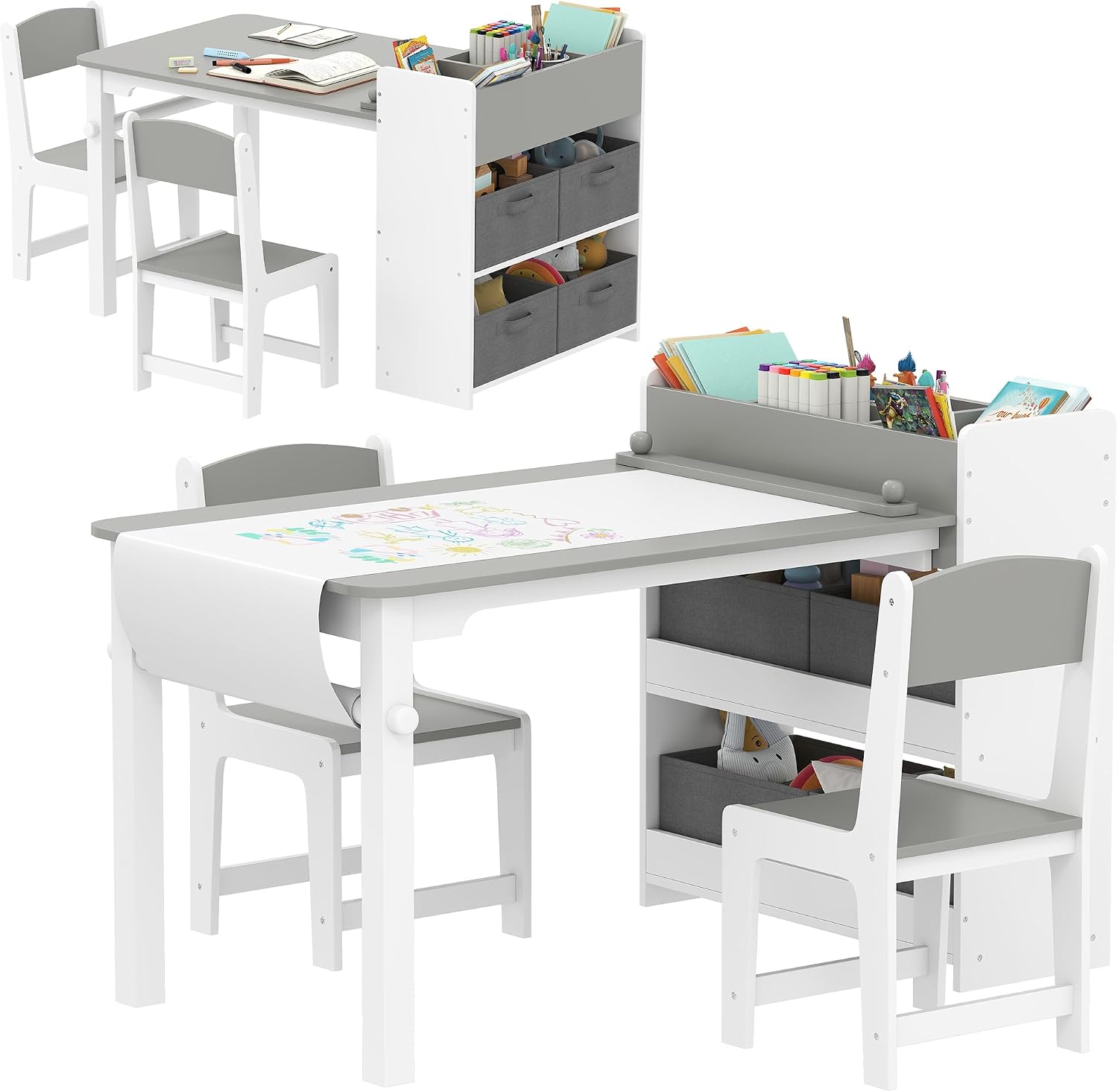 Art Craft Toddler - Set Tavolo Artistico e Sedia per