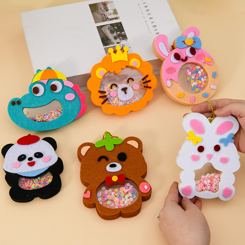 Art Craft 3 Year Old - Kit artigianali artistici con ciondolo animale