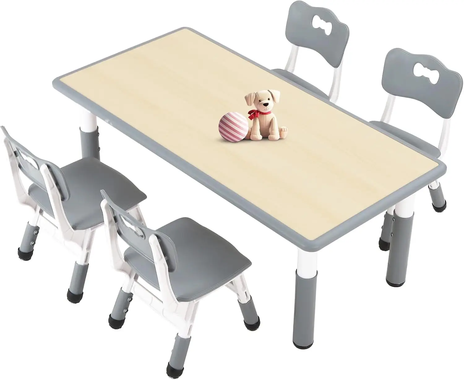 Art Craft Toddler - Set Tavolo e 4 Sedie per