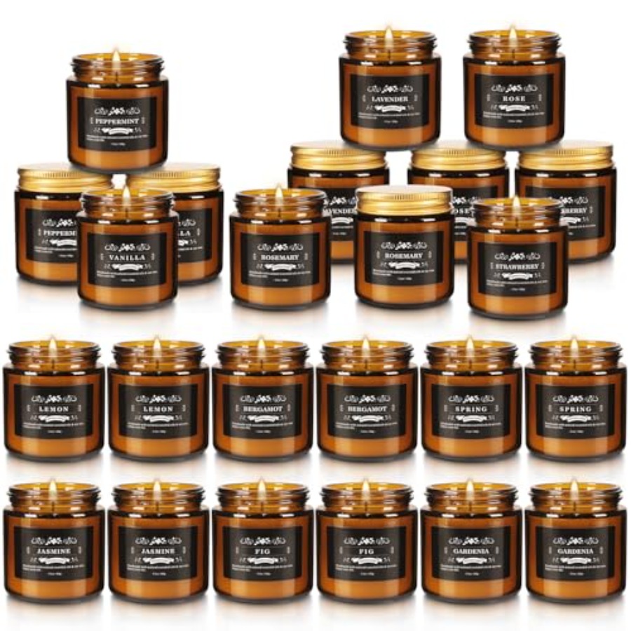 Soy Candle Fragrance Oil - Candele Profumate per la Casa, Candele