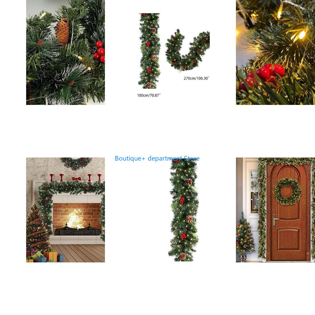 Art Craft Background - E1PD Ghirlanda Natale Luce a LED