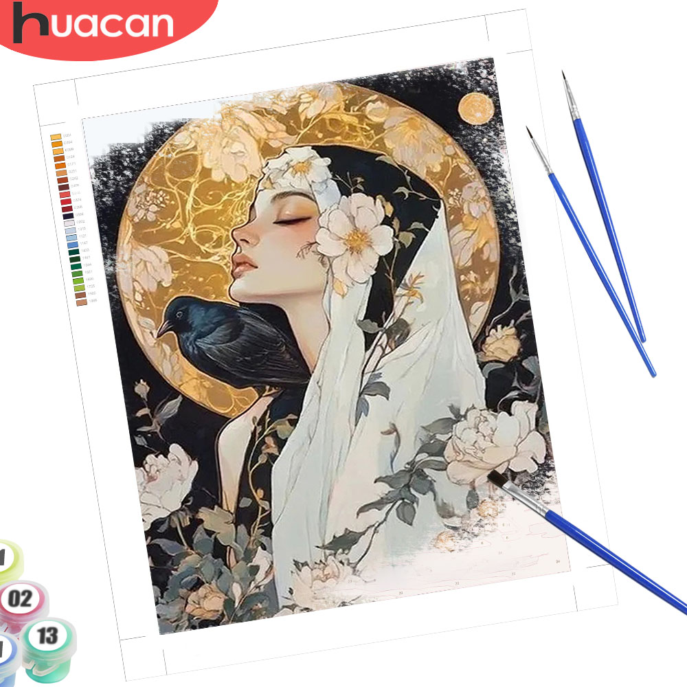 Art Craft Picture - HUACAN Kit Pittura a Olio Fai