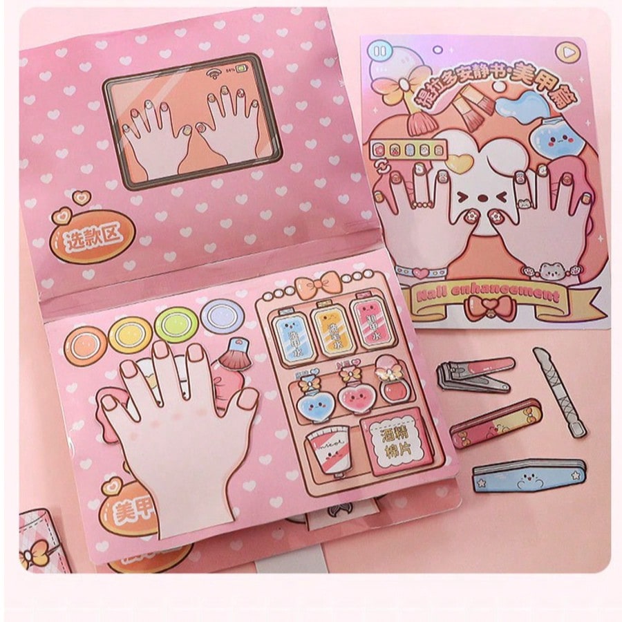 Art Craft 3 Year Old - Libro di Adesivi Rosa per Salone
