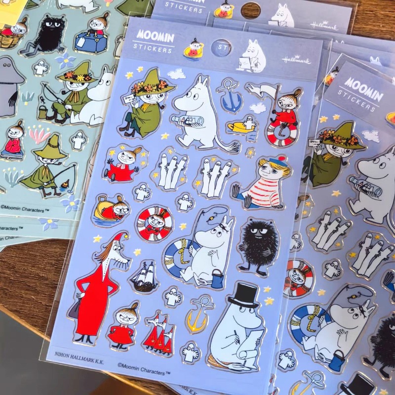Art Craft Store - Adesivi Decorativi Cartoon Moomin, Materiali per