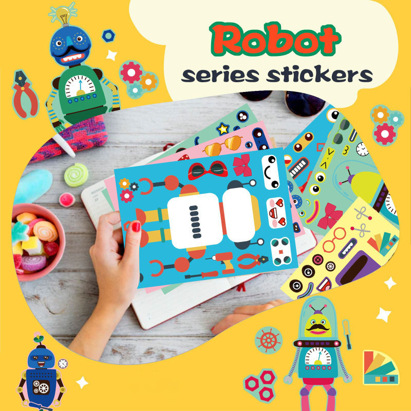 Assemblare adesivi robot per b - Art Craft Toddler recensione e prezzo
