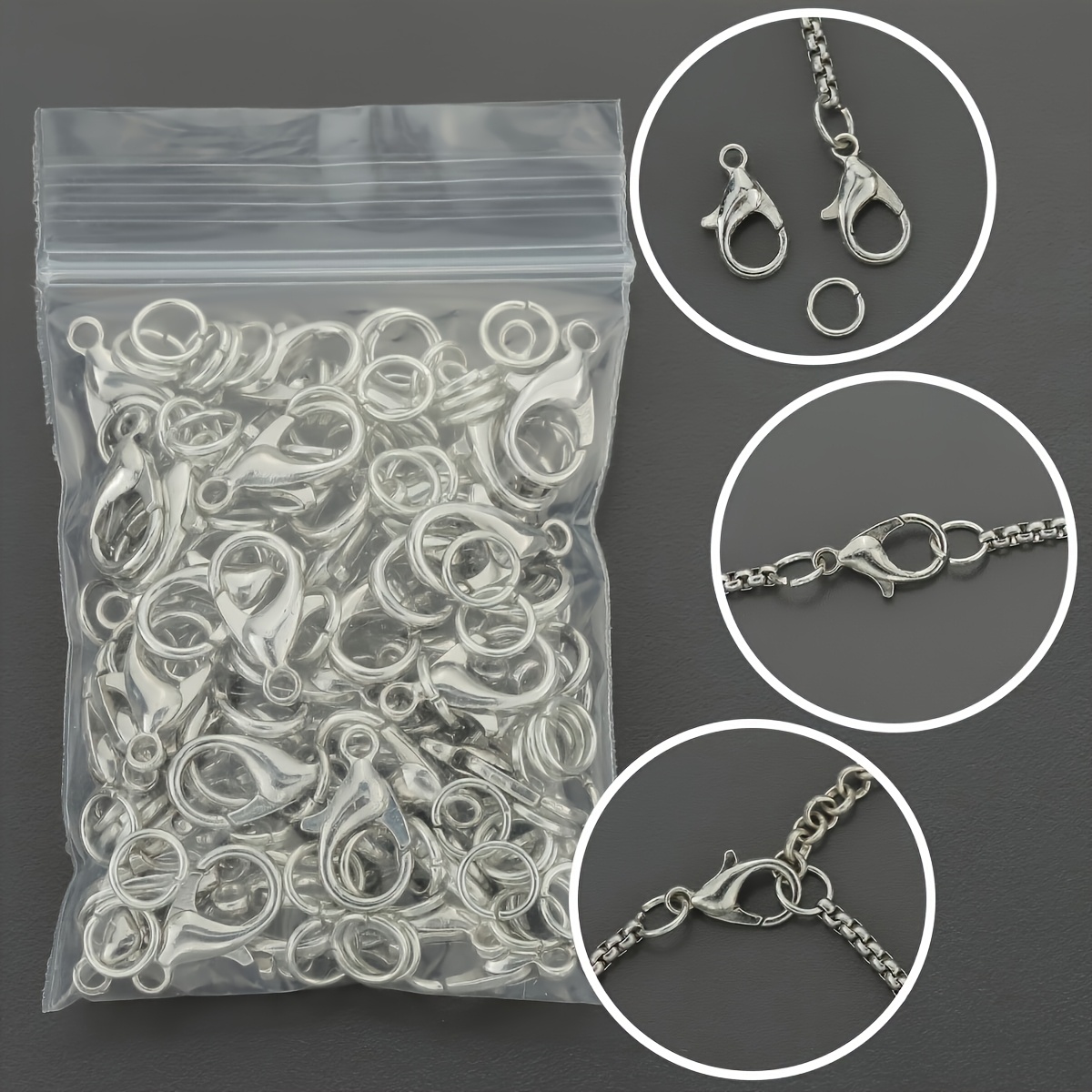 1/2/300 pz. Chiusure a Moschet - Art Craft Ideas recensione e prezzo