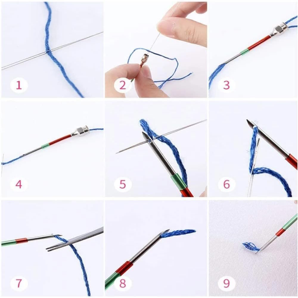1 set kit di strumenti per pun - Punch Needle Kit recensione e prezzo