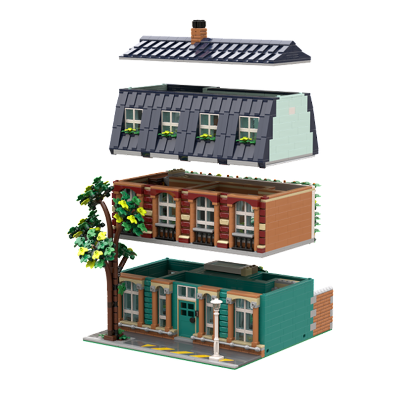 3332 pezzi MOC Edifici Modular - Art Craft Ideas For School recensione e prezzo