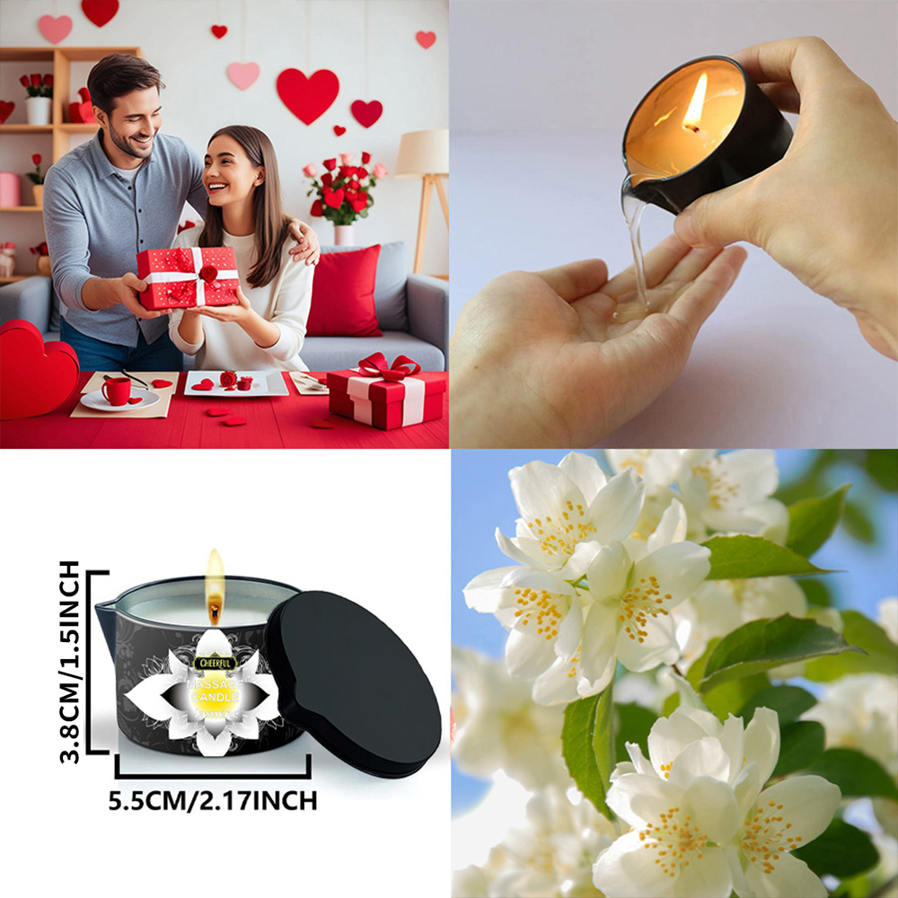 Candela per Massaggi al Gelsom - Soy Candle Fragrance Oil recensione e prezzo