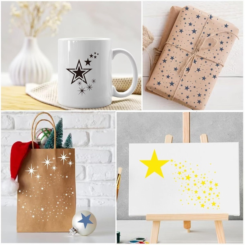 Stencil Versatile a Forma di S - Art Craft Background recensione e prezzo