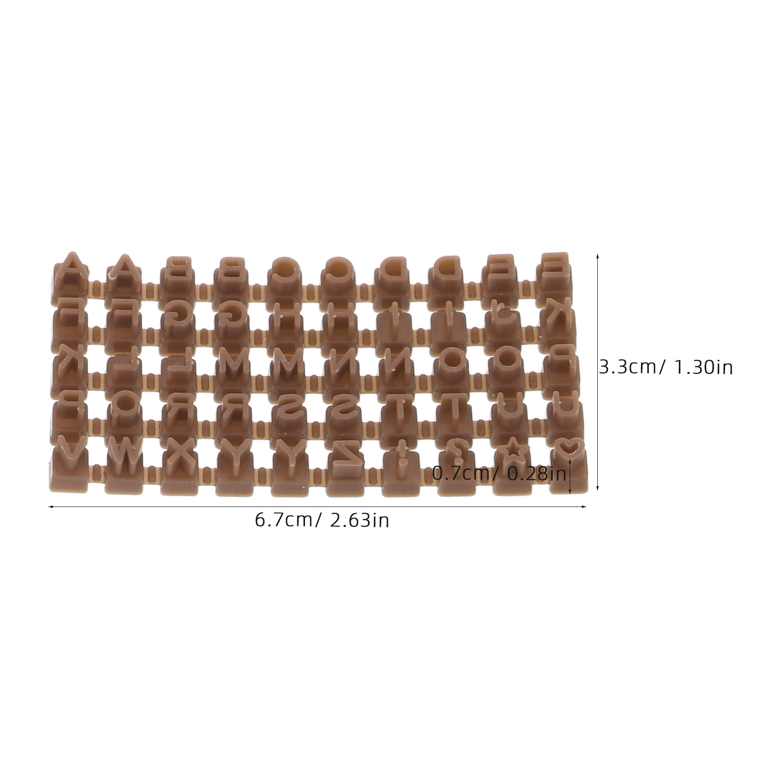 2 Set di Timbri per Lettere in - Air Dry Clay recensione e prezzo