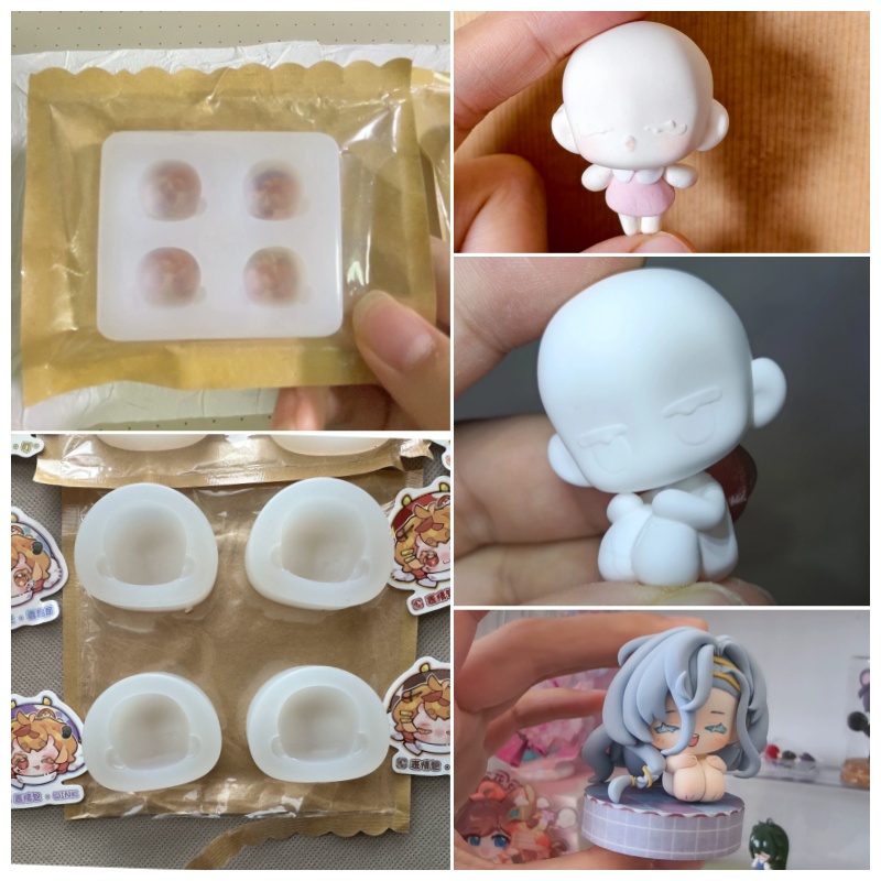 Stampo in Silicone per Viso di - Air Dry Clay recensione e prezzo