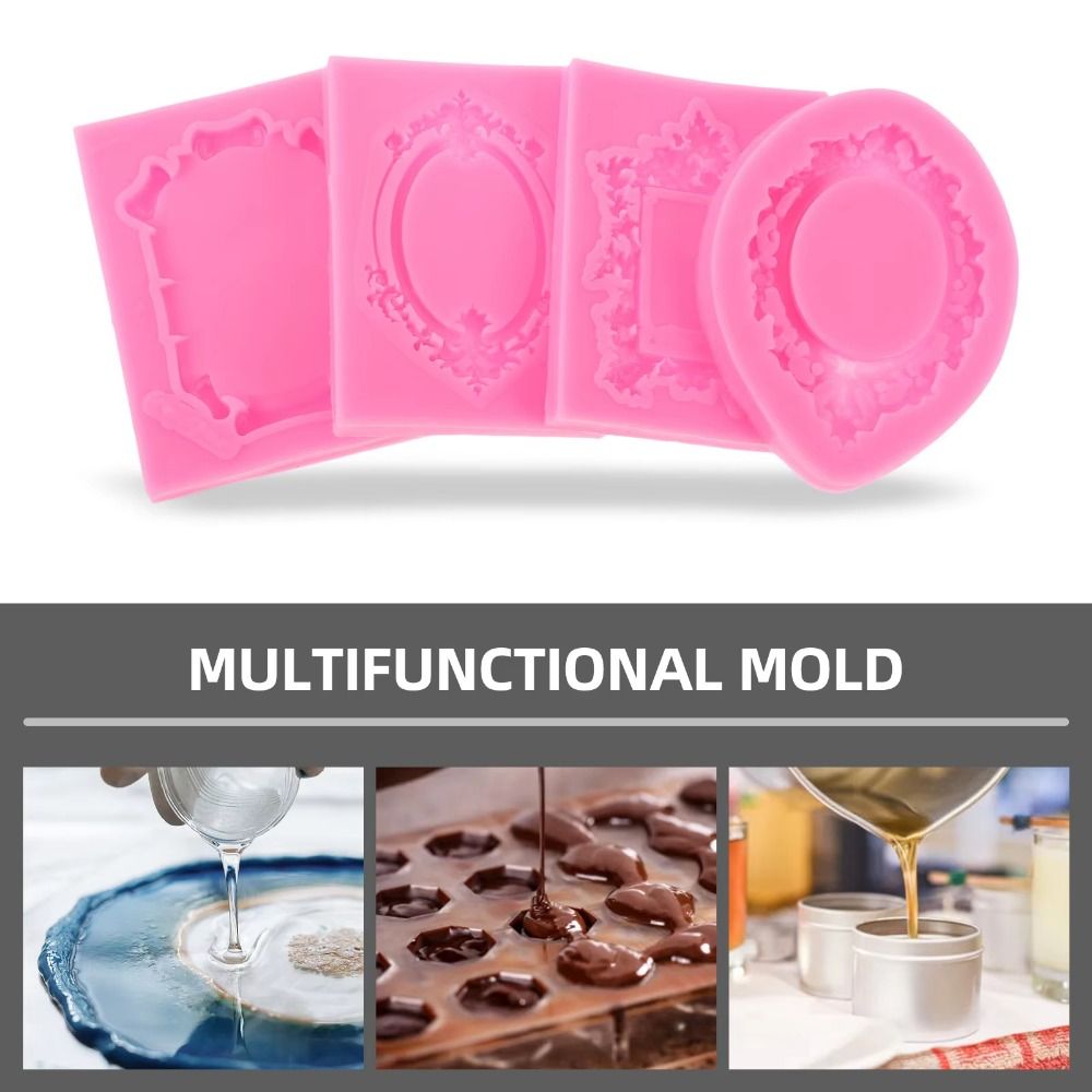 Set di 4 Stampi in Silicone pe - Air Dry Clay recensione e prezzo