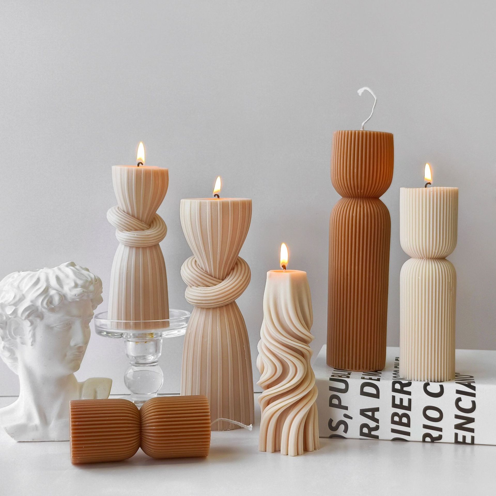 Cilindro a strisce Aroma Cande - Soy Candle Fragrance Oil recensione e prezzo