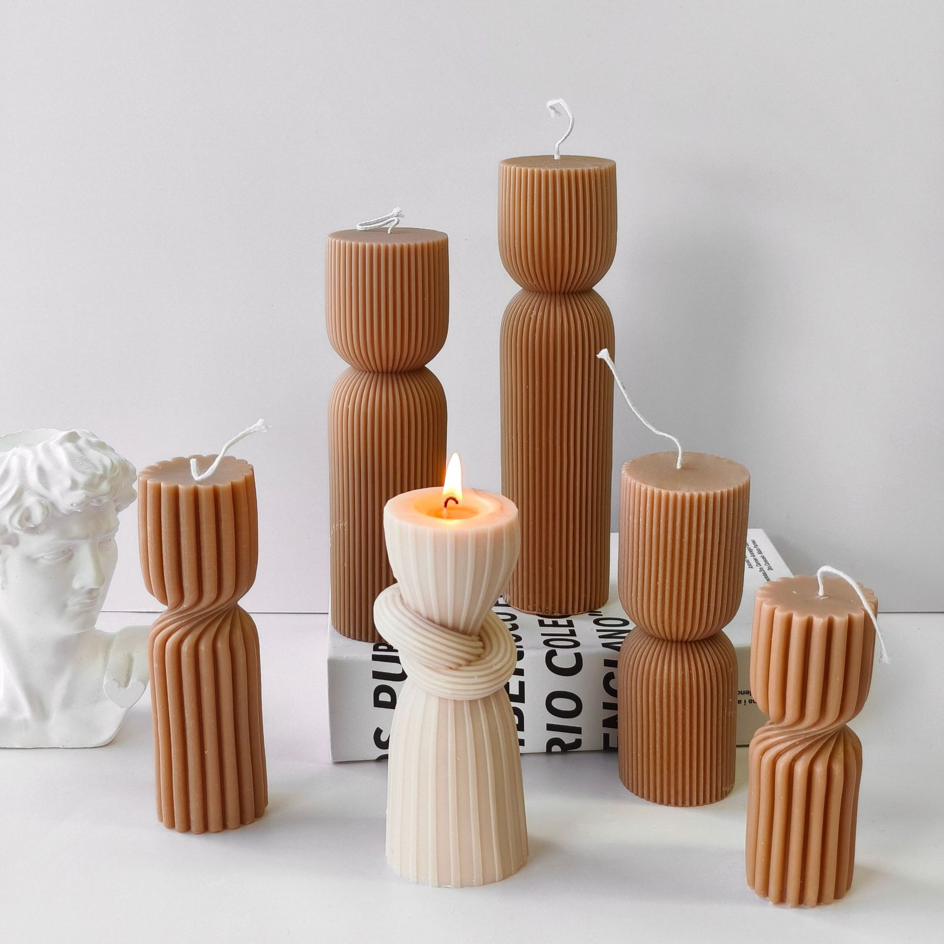 Cilindro a strisce Aroma Cande - Soy Candle Fragrance Oil recensione e prezzo