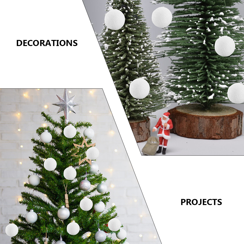 6 palline natalizie bianche so - Art Craft Tree recensione e prezzo
