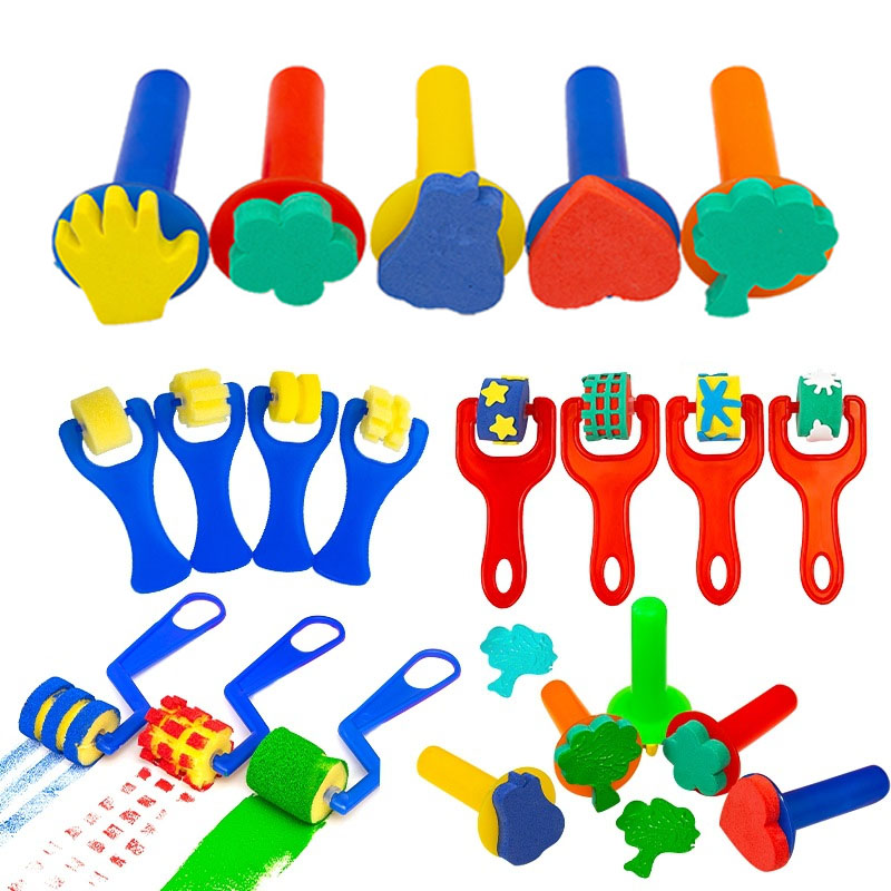 Kit di pennelli per timbri in  - Art Craft Toddler recensione e prezzo