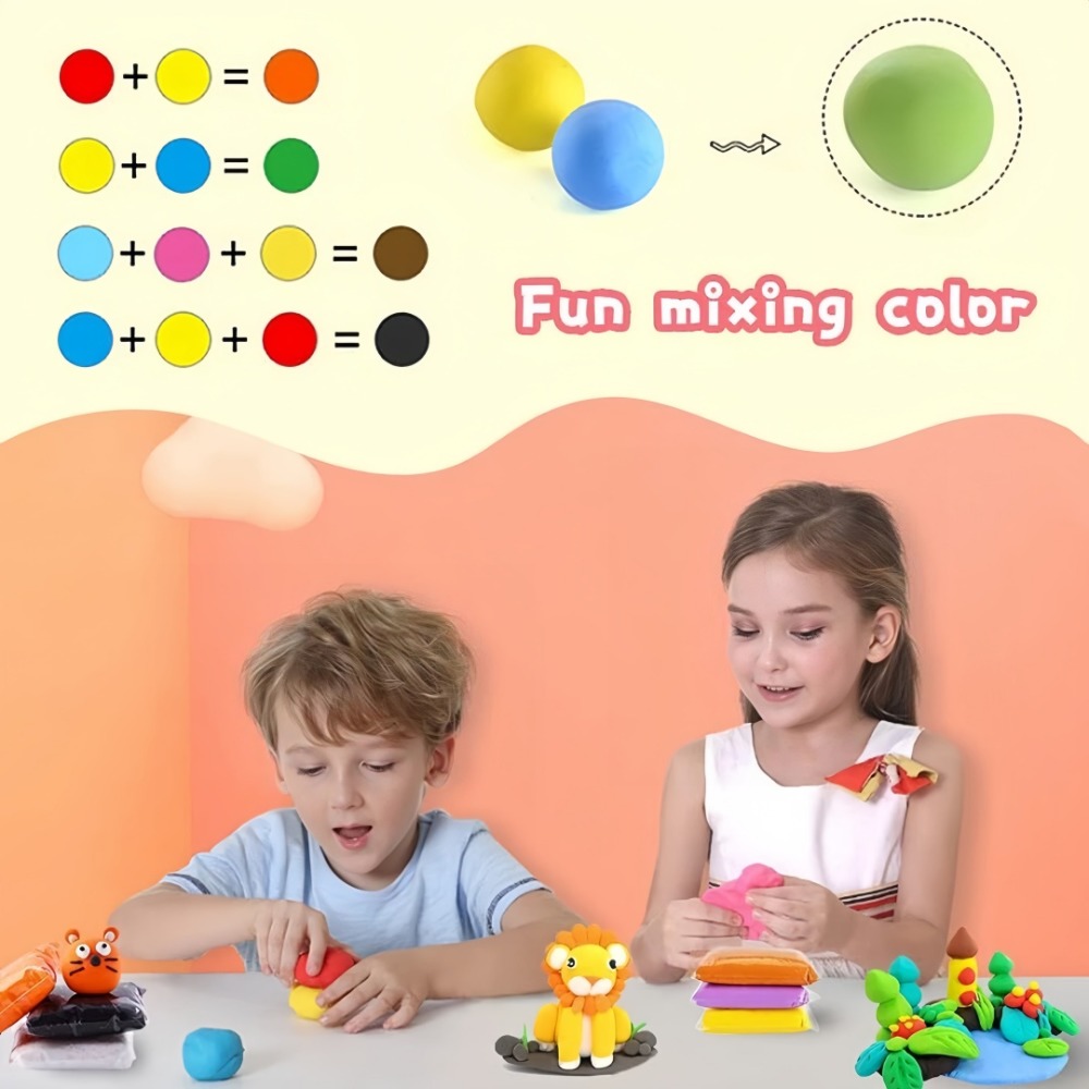 Set fai da te in argilla ultra - Air Dry Clay recensione e prezzo