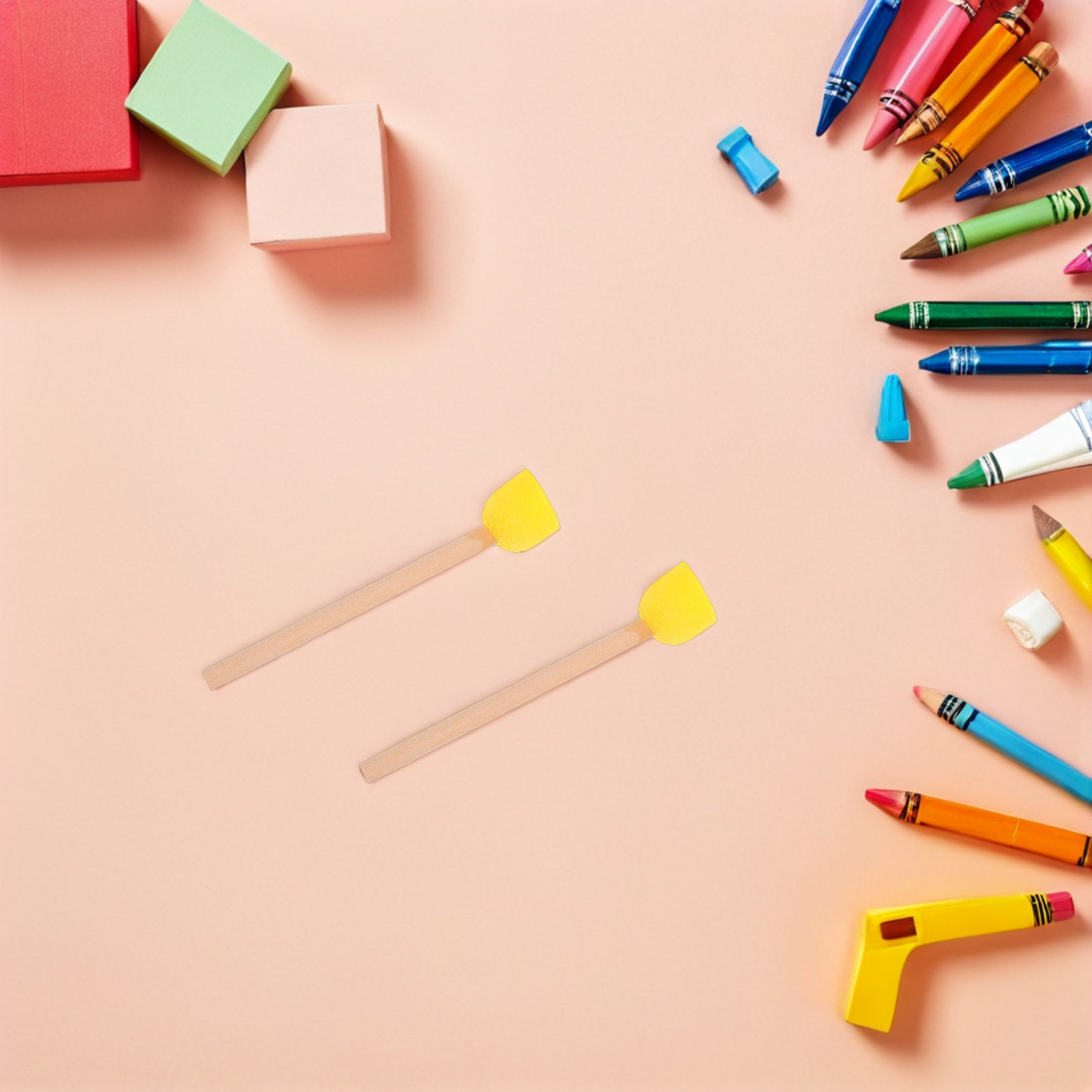 80 pennelli rotondi in spugna  - Art Craft Preschool recensione e prezzo