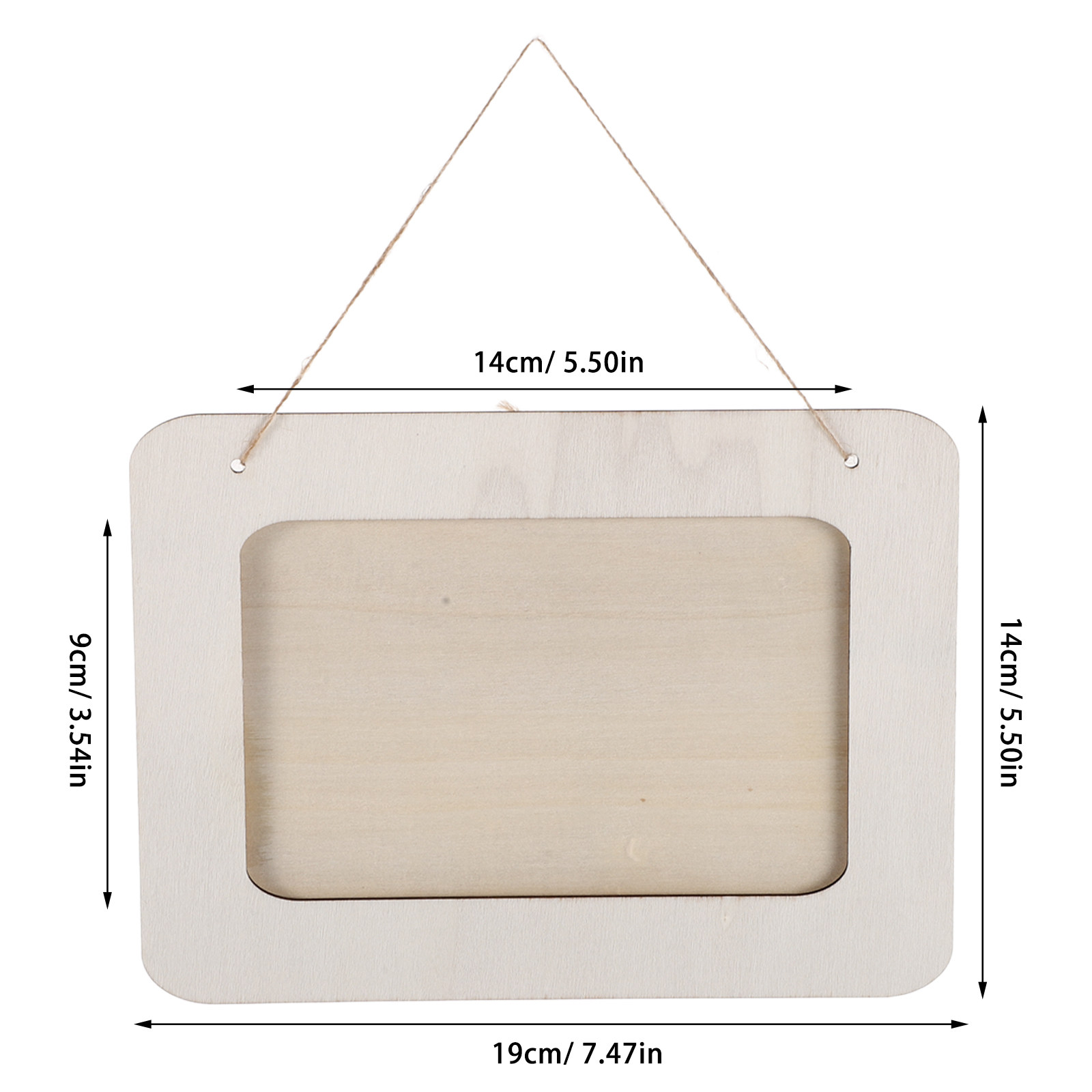 6 Cornici in Legno per Progett - Art Craft Preschool recensione e prezzo