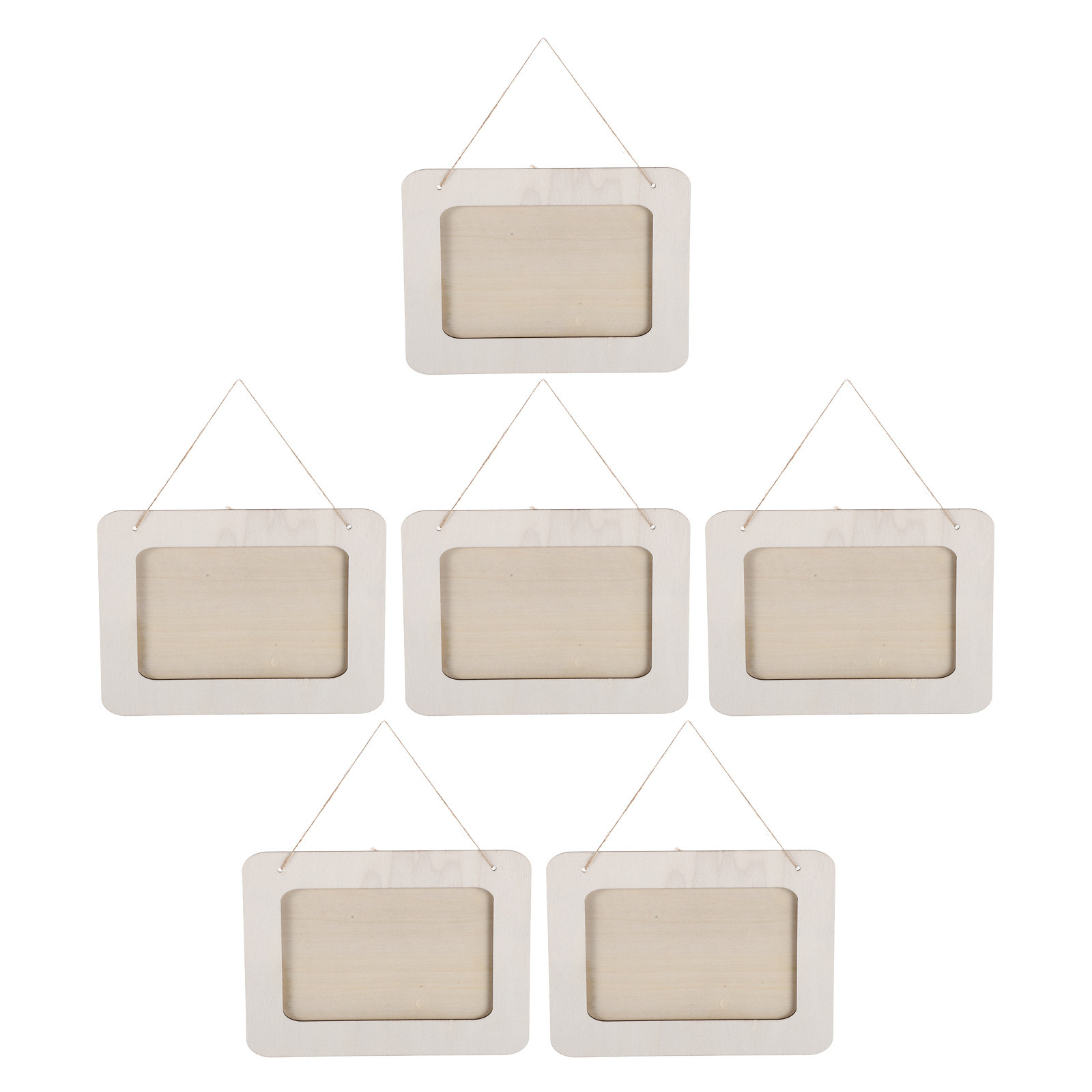 6 Cornici in Legno per Progett - Art Craft Preschool recensione e prezzo