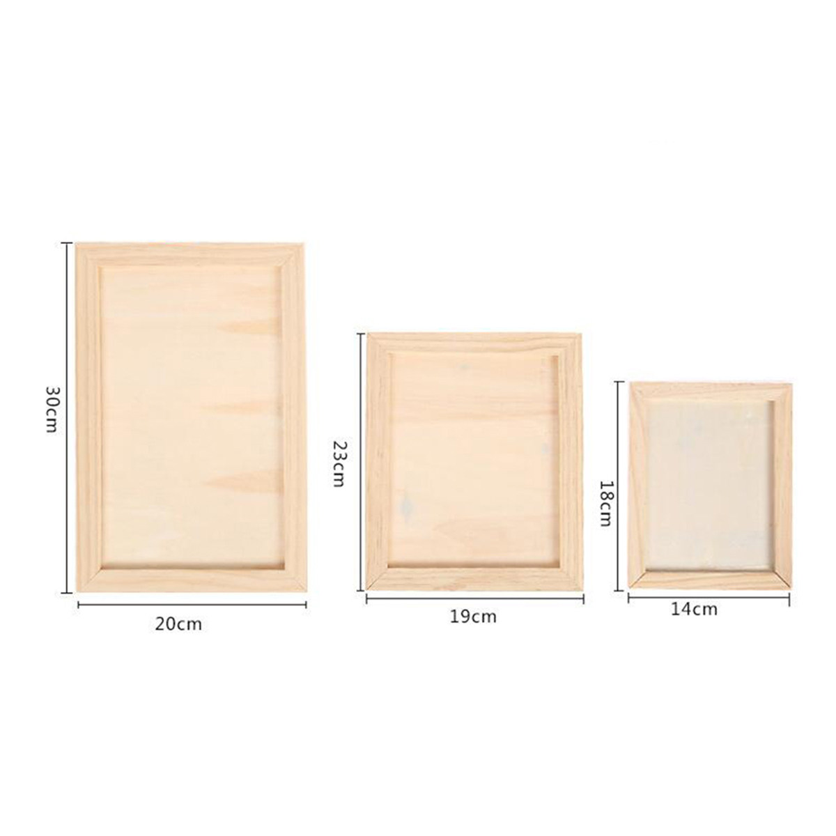 Set di 2 Cornici in Legno Grez - Art Craft Kids recensione e prezzo