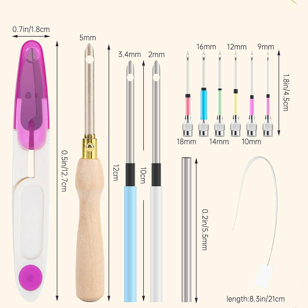 13Pcs Punch Needle Kit Kit di  - Punch Needle Kit recensione e prezzo