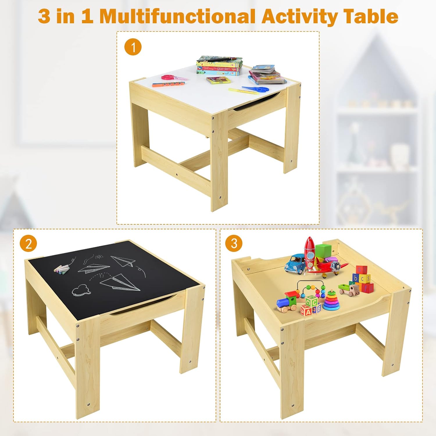 Set Tavolo e Sedie per Bambini - Art Craft Toddler recensione e prezzo