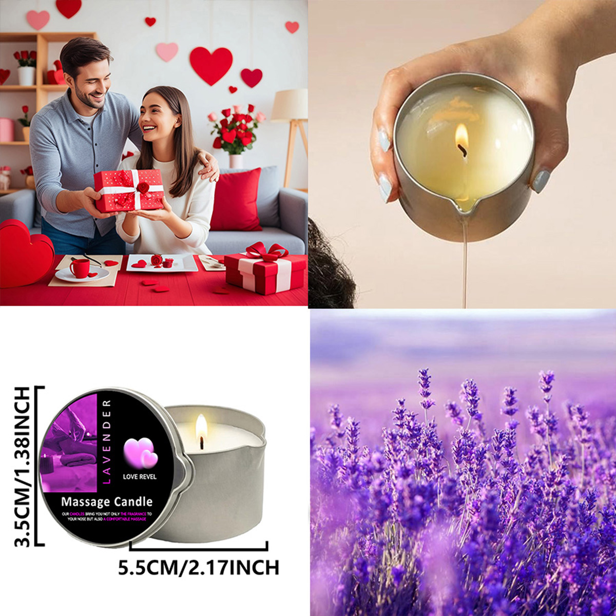Candela per olio da massaggio  - Soy Candle Fragrance Oil recensione e prezzo