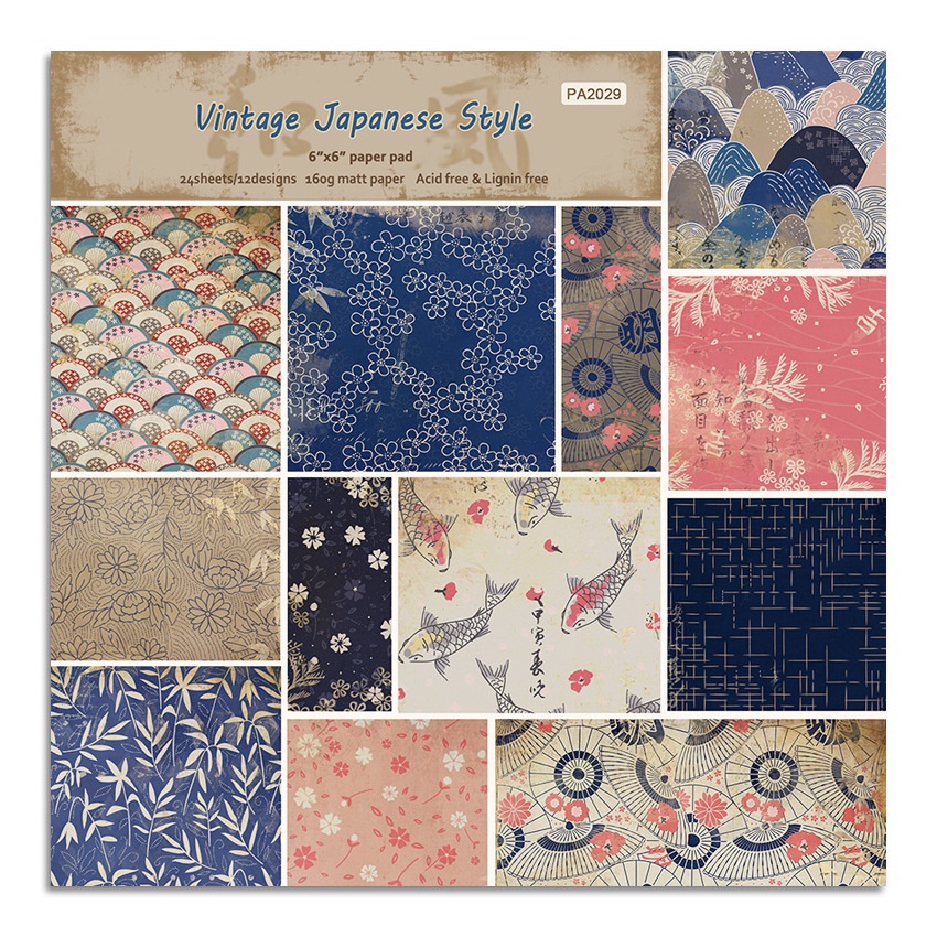 24 fogli di tamponi di carta a - Art Craft Background recensione e prezzo