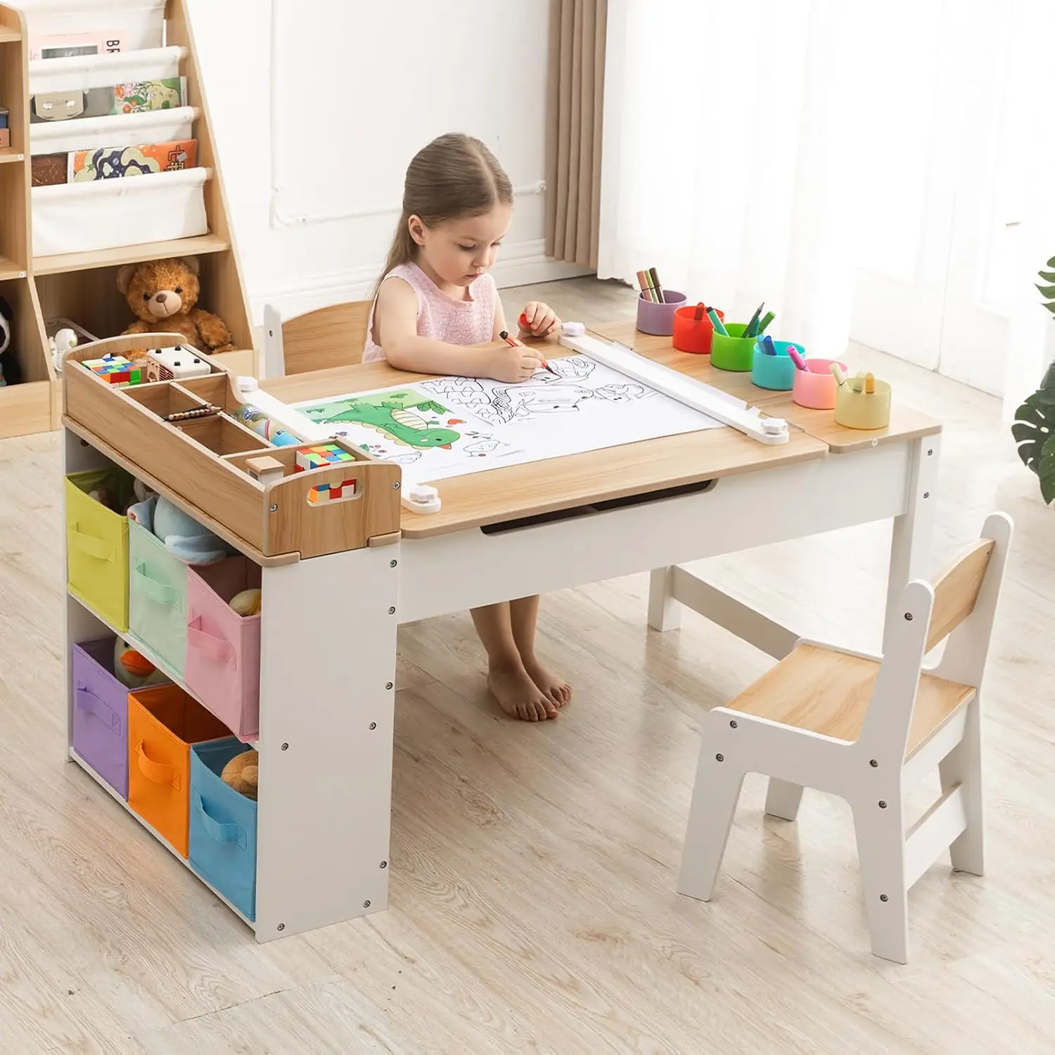 Set Tavolo e 2 Sedie per Bambi - Art Craft Toddler recensione e prezzo