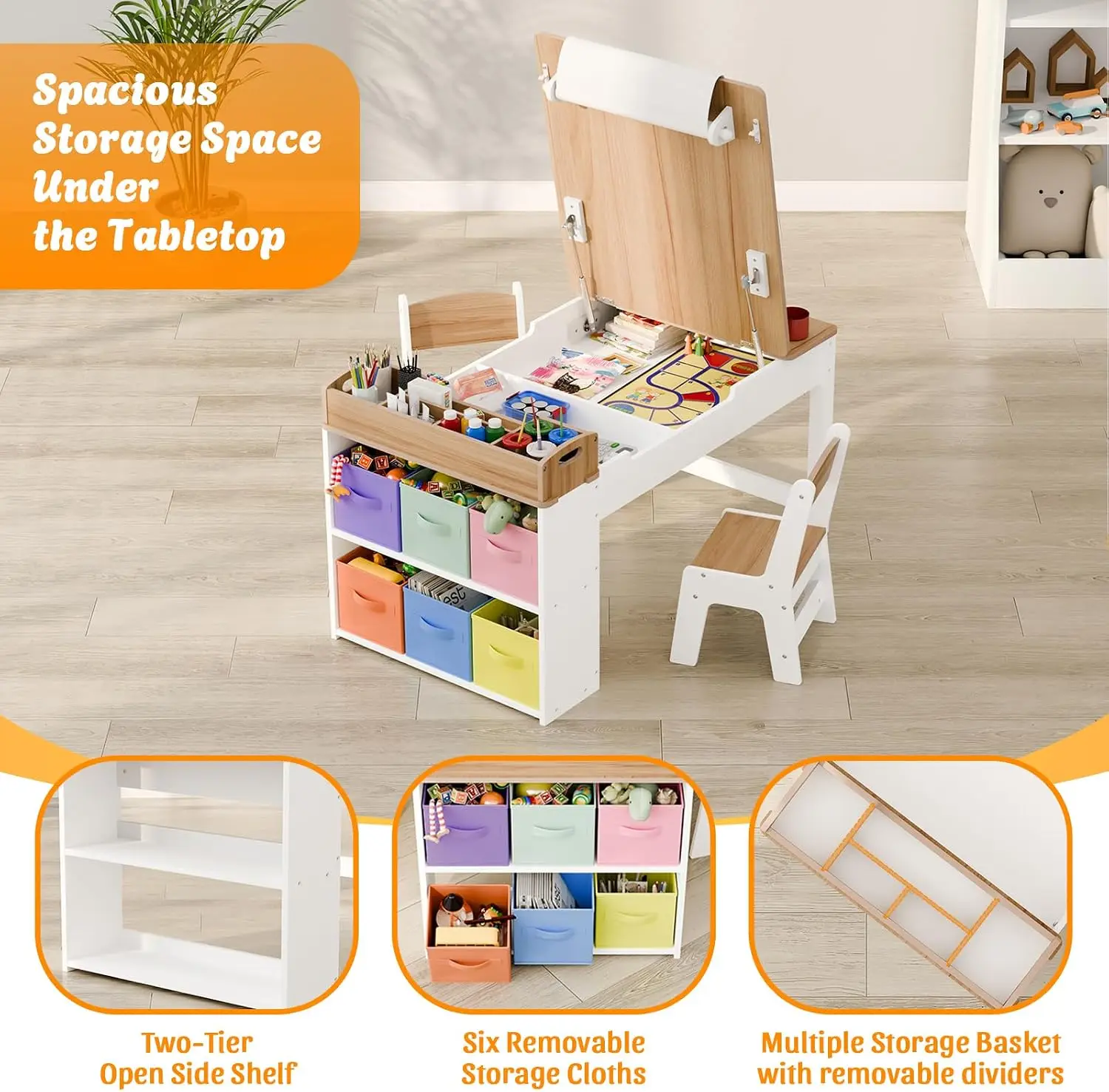 Set Tavolo e 2 Sedie per Bambi - Art Craft Toddler recensione e prezzo