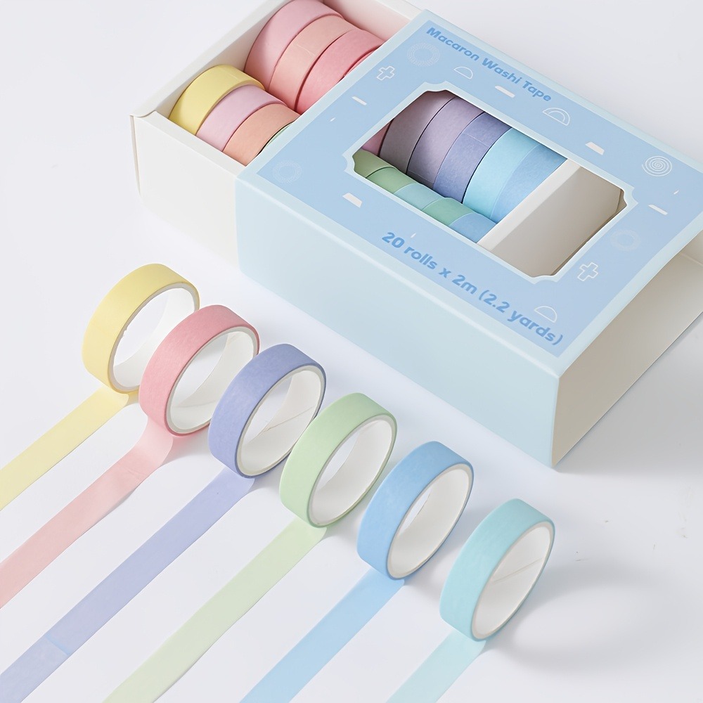20 rotoli di nastro macaron, l - Art Craft Stationery recensione e prezzo