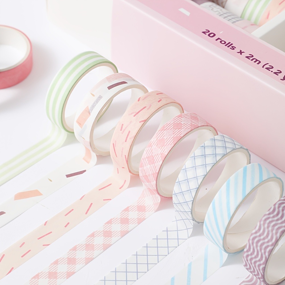 20 rotoli di nastro macaron, l - Art Craft Stationery recensione e prezzo