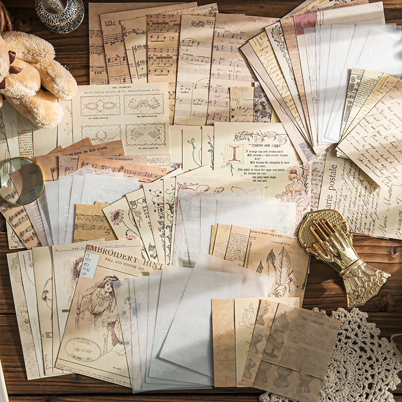 Kit di Carta Vintage per Scrap - Art Craft Background recensione e prezzo