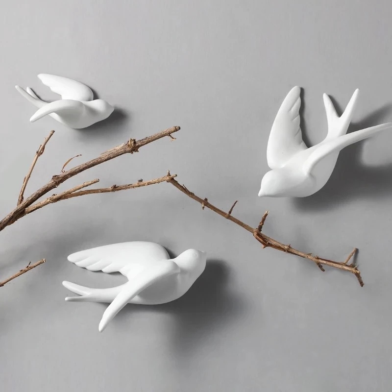 Uccelli in ceramica creativi a - Art Craft Background recensione e prezzo