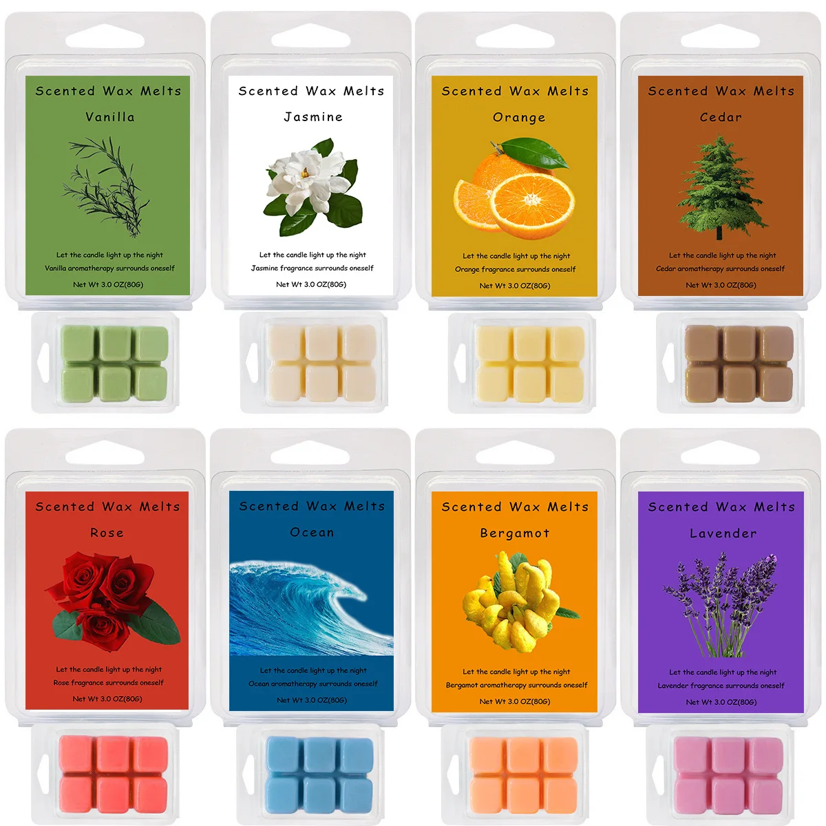 8 Cavi profumati per soia per  - Soy Candle Fragrance Oil recensione e prezzo