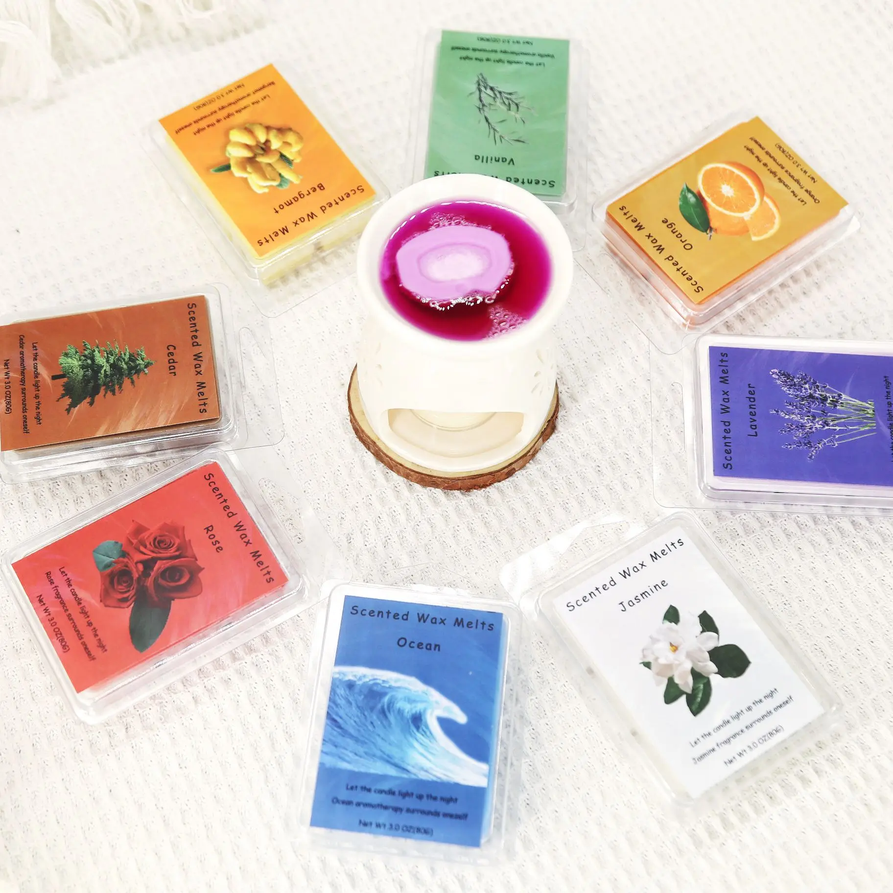 8 Cavi profumati per soia per  - Soy Candle Fragrance Oil recensione e prezzo