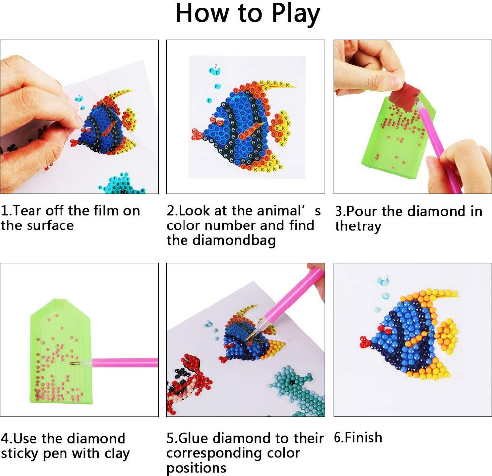 Easy Diamond Painting Stickers - Art Craft Toddler recensione e prezzo